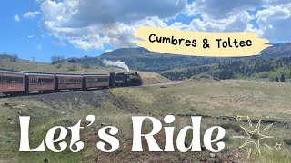 Cumbres amp Toltec Scenic Railroad streamengine [upl. by Huebner]