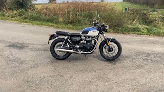 Triumph Bonneville T100 MY21  Walkaround Review [upl. by Loren897]