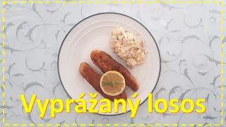 Vyprážaný losos  recept na lososa v trojobale [upl. by Clemens]