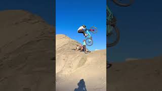 The last one💀😱 mtb mountainbikefails mtbcrash mtbfails mountainbike mountainbikeskills [upl. by Christianna]