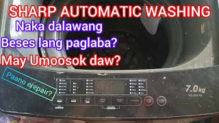 SHARP AUTOMATIC WASHING MACHINE NO POWER OR DEADSET BOARD HOW TO REPAIR Dolfe DjTech [upl. by Dnalyag]