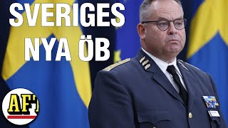 Sveriges nya överbefälhavare ”Mycket hedrad och ödmjuk” [upl. by Ennaylime]