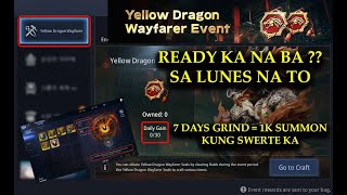 MIR 4  YELLOW DRAGON WAYFARER EVENT DETAILS NILABAS NA [upl. by Bailie]