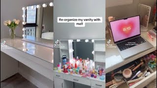 Organize My Vanity With Me TikTok Compilation💖✨ [upl. by Scurlock]