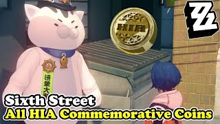 Zenless Zone Zero All HIA Commemorative Coin Locations Sixth Street [upl. by Christyna]