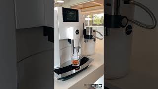 Making perfect Espresso with a Jura E8 Coffee Machine [upl. by Auqkinahs]