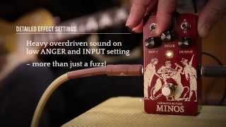 KMA Machines  Minos Germanium Fuzz  Official Studio Demo [upl. by Farman]