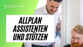 Allplan Tutorial für Architekten  Assistenten und Stützen [upl. by Chi]