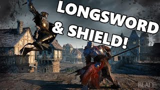 Conquerors Blade  Longsword amp Shield  The Ultimate Tank [upl. by Ardyce]