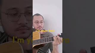 Im yours jason mraz guitar intro youtubeshorts guitar [upl. by Peria]