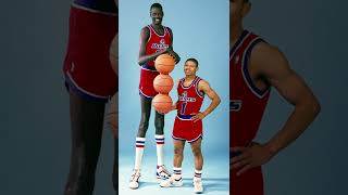 How tall Manute Bol really was [upl. by Aineval]