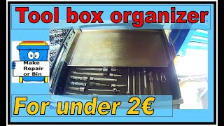 How to make a sliding shelf inside a toolbox drawer [upl. by Florine]