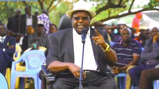 Speaking during the funeral ceremony of Mzee Kimiron Arap Koech at Lombogishu Mogotio Constituency [upl. by Ola688]