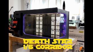 Star Wars Death Star Corridor Diorama 16 [upl. by Horsey]