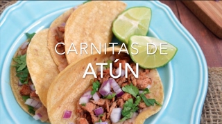 CARNITAS DE ATÚN sin aceite  Recetas fáciles Pizca de Sabor [upl. by Panta]