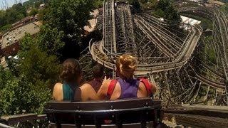 STAMPIDA  On Ride  POV  PortAventura  Red Train [upl. by Matilde]