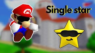 Single Star Blindfolded Mario 64 Bubzia [upl. by Legnaros]