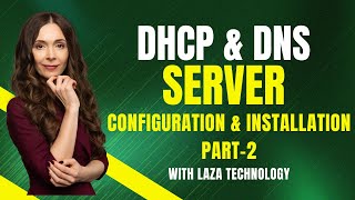 DHCP amp DNS Server Configuraton Using Cisco Packet Tracer DHCP DNS Setup pAT 2 [upl. by Milone909]