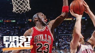 Is Bill Laimbeer Still Bitter About Losing To Michael Jordan  First Take  May 26 2017 [upl. by Wauters]