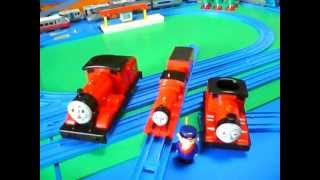 Talking James  おしゃべりジェームス Thomas the Tank Engine [upl. by Dehlia]