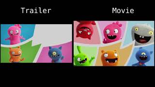 UglyDolls  Trailer vs Movie Comparison [upl. by Hendrix785]