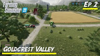 FS22 Goldcrest Valley The September Rush  Precision Farming Continues  Ep 2 [upl. by Beale]