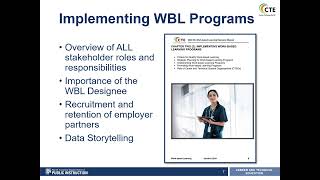 Work based Learning Resource Manual Instructional Video 2024 [upl. by Nwahsit177]