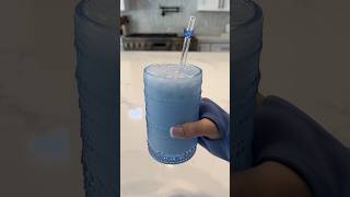 Vanilla Cream Soda ✨🩵 drink ice asmr satisfying thatgirl recipe shorts fyp viral soda [upl. by Sculley]