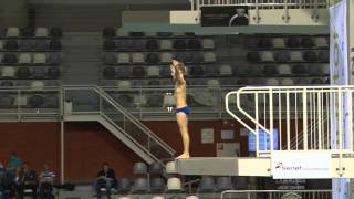 Eindhoven Diving Cup 2015 Boys AB platform [upl. by Stoller]