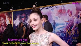 Mackenzie Foy at quotThe NUTCRACKER and the Four Realmsquot [upl. by Silenay]