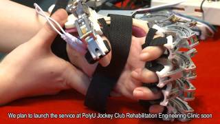 Exoskeleton Hand Robotic Training Device [upl. by Perkins]