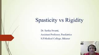 Spasticity vs Rigidity [upl. by Mackie426]