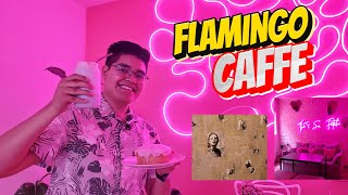 Visité FLAMINGO CAFFE 😋 La CAFETERIA MÁS ROSA de la CDMX 🤩 [upl. by Leiria]