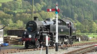 LLANGOLLEN STEAM GALA 15102017 SHOT IN 4K [upl. by Pellikka]