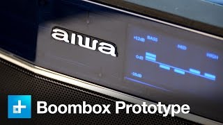 Aiwa Exos9 Bluetooth Boombox Prototype [upl. by Nabal]