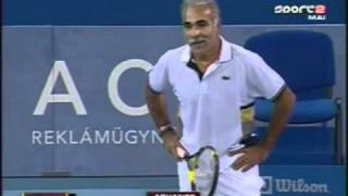 Tennis Classics 2010 Part 3  Mansour Bahrami exhibiton match in Hungary [upl. by Eleumas]