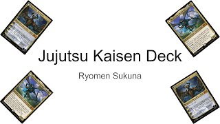 Jujutsu Kaisen Ryomen Sukuna  Nicol Bolas the Ravager  Nicol Bolas Arisen EDH Deck [upl. by Aisenat]