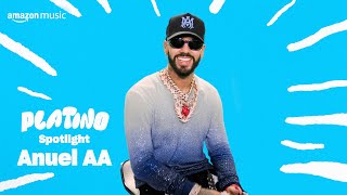 Anuel AA is venturing into acting I Platino Spotlight I Amazon Music [upl. by Ylecara197]