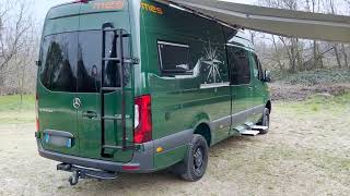 Mercedes Sprinter 4x4  Camperizzato [upl. by Eimas160]