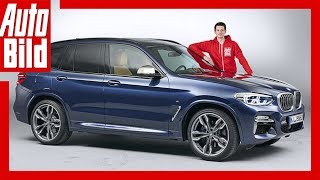 BMW X3 G01 2017  Vorstellung  Details  Sitzprobe  Interieur  Exterieur [upl. by Oiluarb]