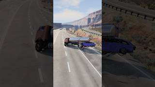 Realistic Highway Car Crashes 66  beamngdrive [upl. by Stauder]