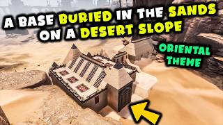 A Base BURIED in the Sands on a DESERT Slope  Conan Exiles [upl. by Massimo581]