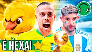 ♫ BRASIL É HEXA NA COPA DO MUNDO DE FUTSAL 🏆  Paródia Primeiro Beck  MC Guizinho Niazi Silva MC [upl. by Nabe]