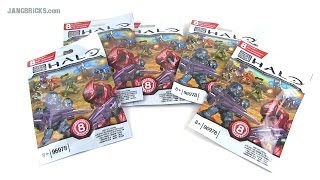 Mega Bloks Halo Series 8 mystery pack openings 162014 [upl. by Morse]