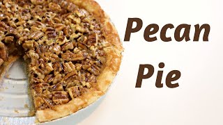 Southern Pecan Pie Recipe  Easy [upl. by Arinayed524]