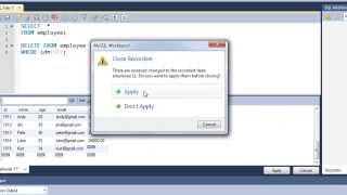 SQL Tutorial  22 The DELETE Query [upl. by Dnallor]