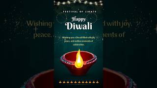 Happy Diwali Whatsapp Status 2024  Happy Deepawali wishes  Diwali Special Song Status Video [upl. by Ettenim]