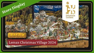 Lemax Christmas Villages 2024  Display Ideas  Intratuin Lochem [upl. by Noslien]