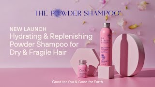 Hydrating Powder Shampoo For Dry amp Fragile Hair [upl. by Sirdi522]