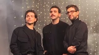 IL VOLO 2023 ✈️ ✈️ ✈️ in a Christmas photoshoot for a EP 4xmas [upl. by Nickolai]